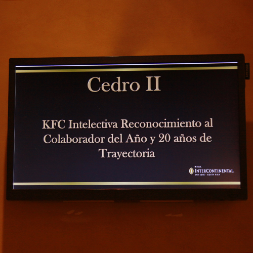 Premiación KFC - Hotel InterContinental